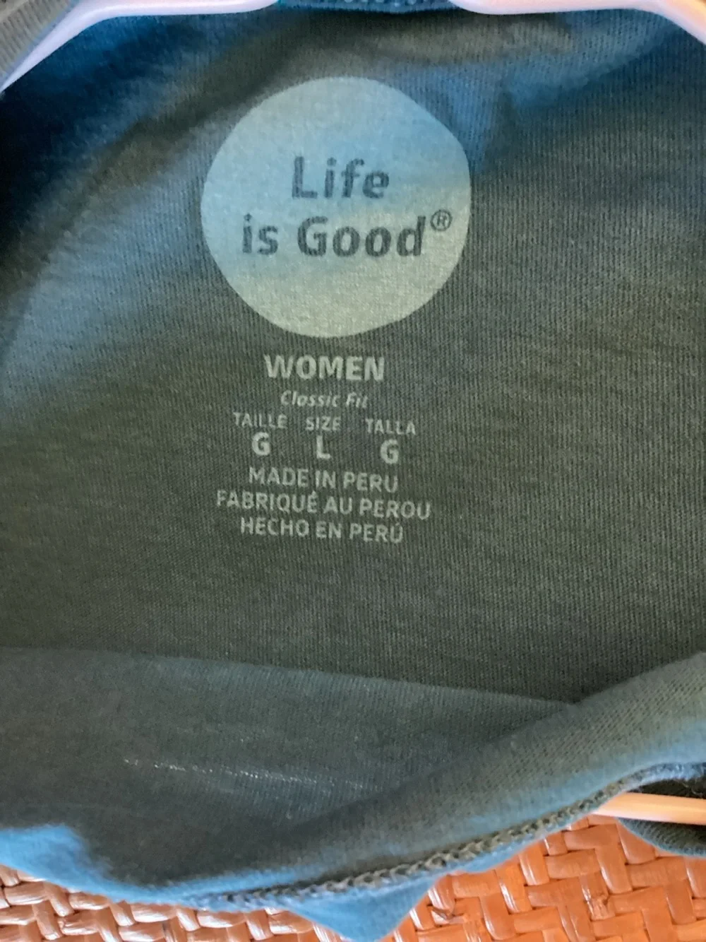 Life Is Good Womens Moon And Stars Sleep Shirt Sz Large - IEC